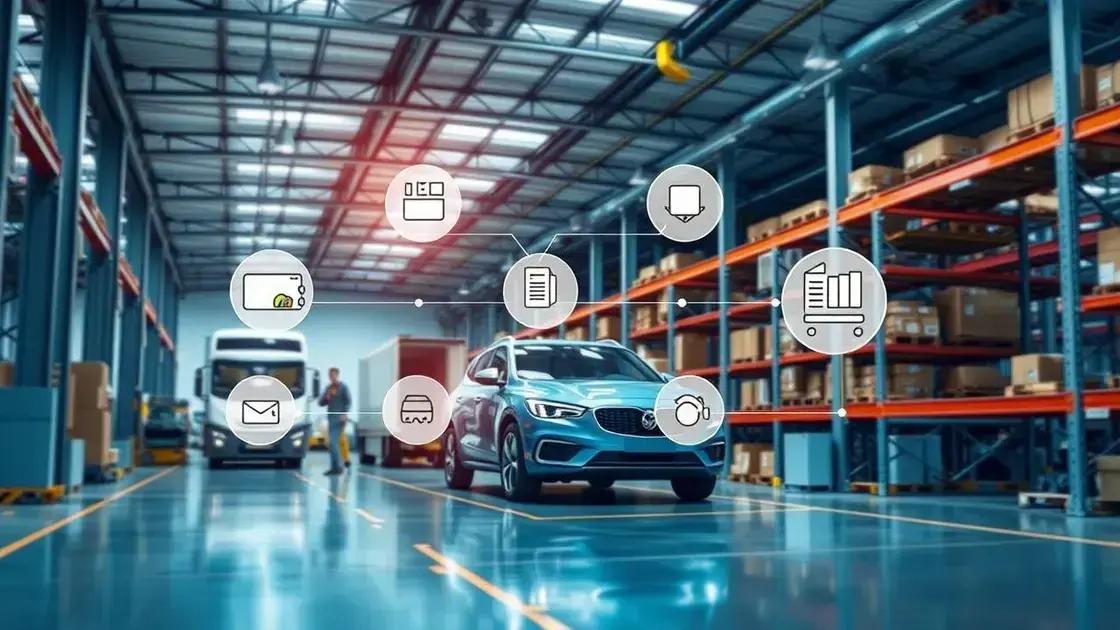 Cadeia de suprimentos automotiva: como otimizar processos para o sucesso